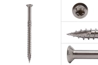 Tornillos para aglomerado en acero inoxidable 410